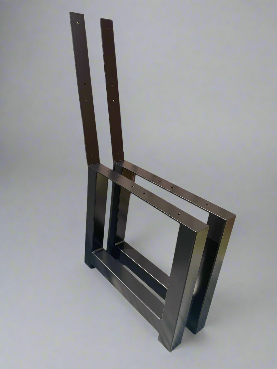 Metal Bench legs pair solid metal garden bench hand made solid scaffold bespoke