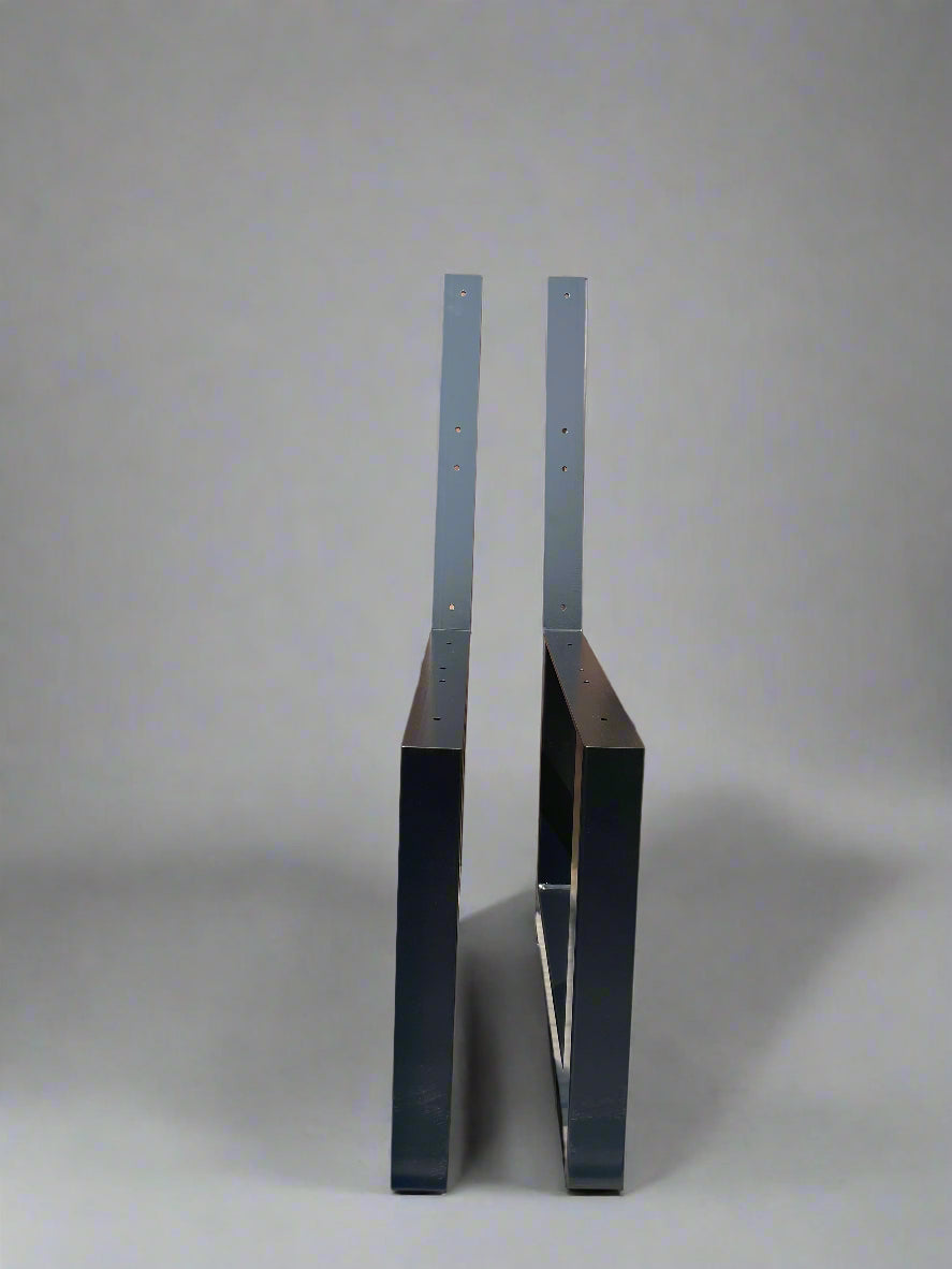 Metal Bench legs pair solid metal garden bench hand made solid scaffold bespoke