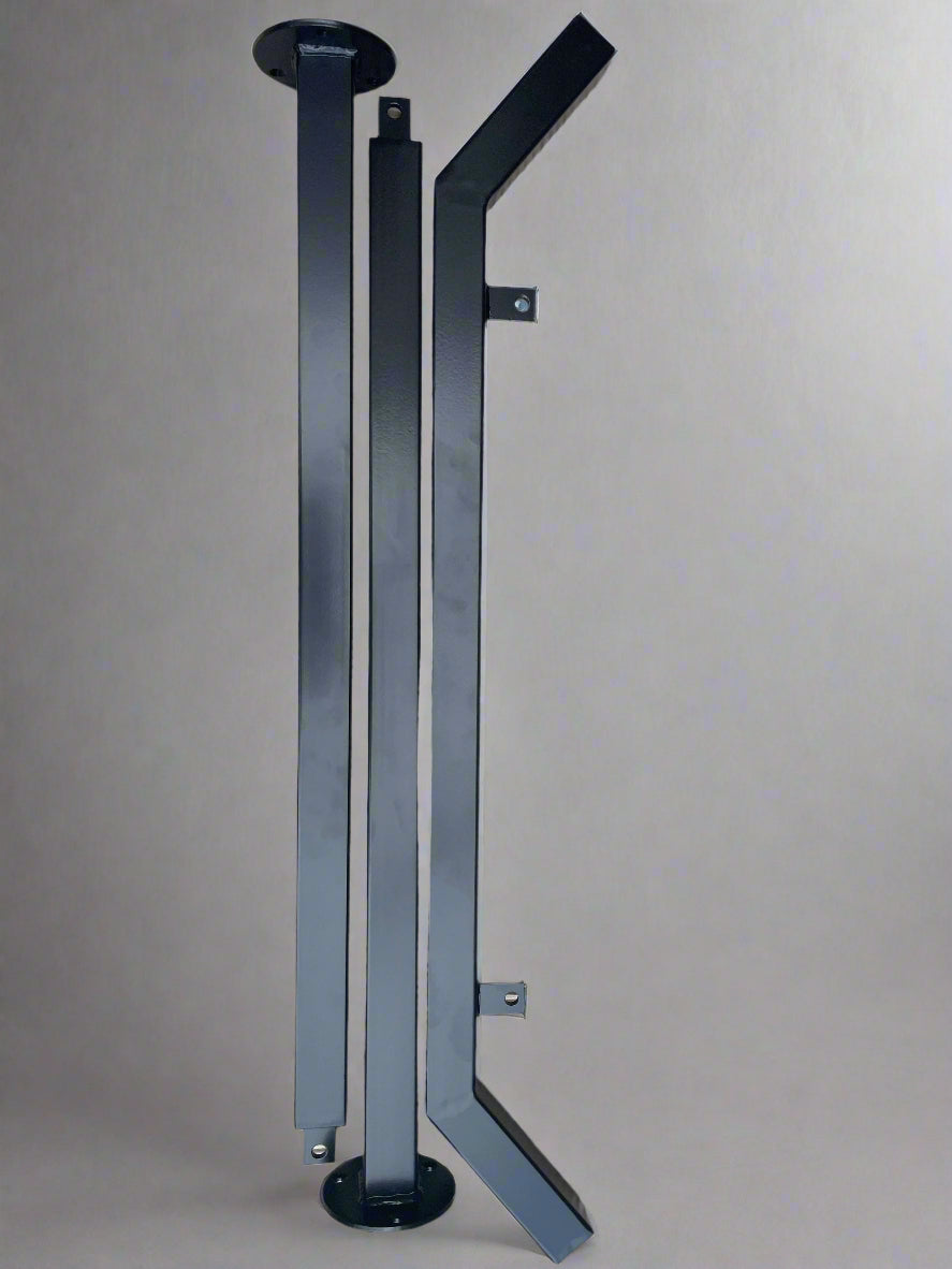 Adjustable Safety Handrail for Stairs & Ramps - Durable Support Bar with Easy Installation for Home and Outdoor Use