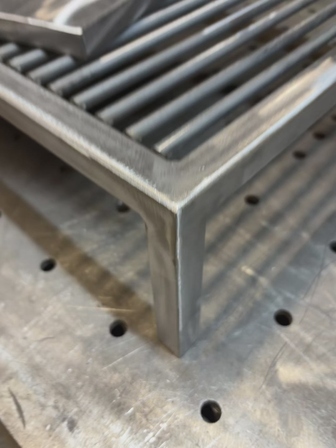 Handmade Argentinian Style Grill - Custom Sizes Available - Heavy Duty Steel BBQ Rack & Cooking Tray