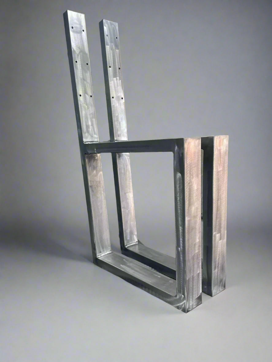 Pair of solid metal Bench Legs